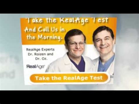 realage test dr oz impact of living alone|dr oz real age test results.